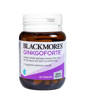 Ginkgoforte (Bạch quả tăng tuần hoàn máu não, hỗ trợ giảm tiền đình)
